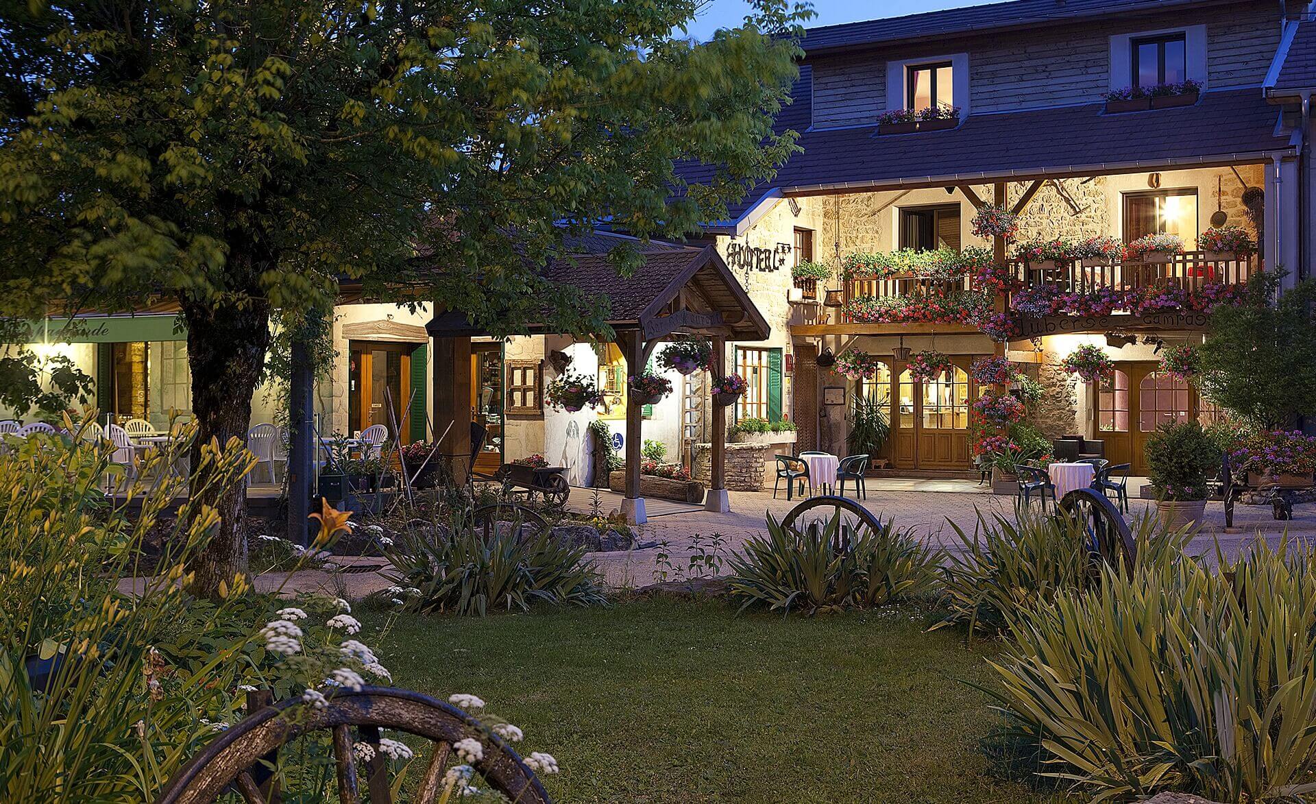 Jardin Hotel restaurant Ain
